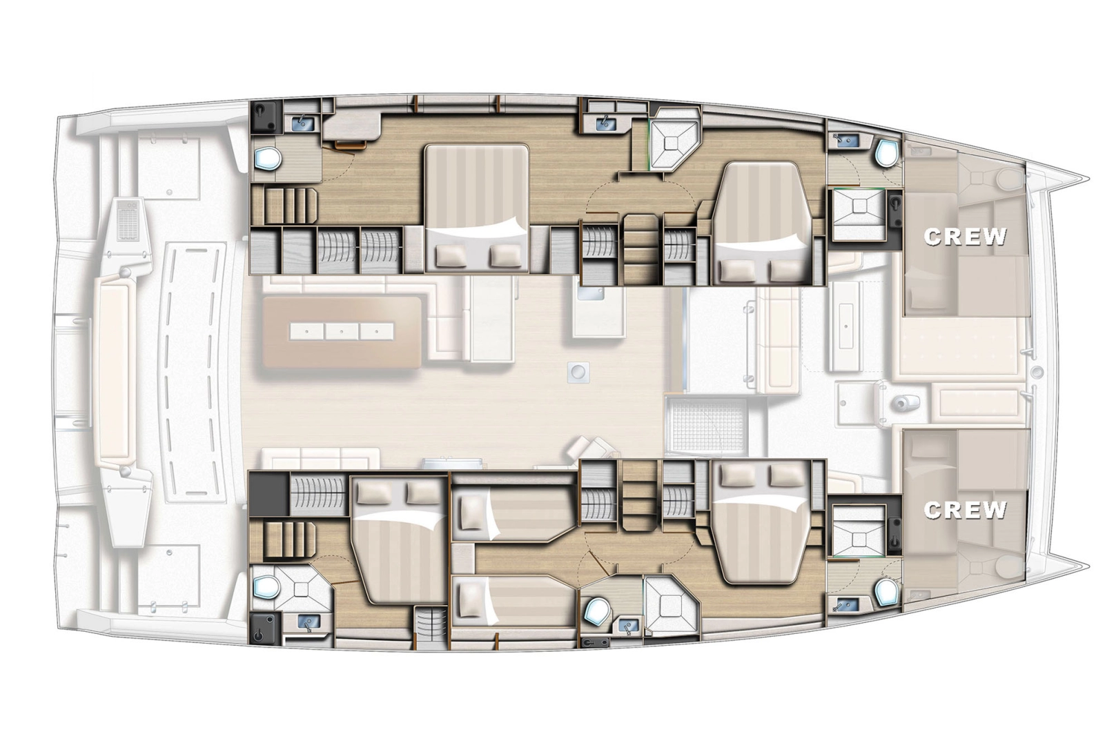 Bareboat Rental Catamaran Bali with a boat licence