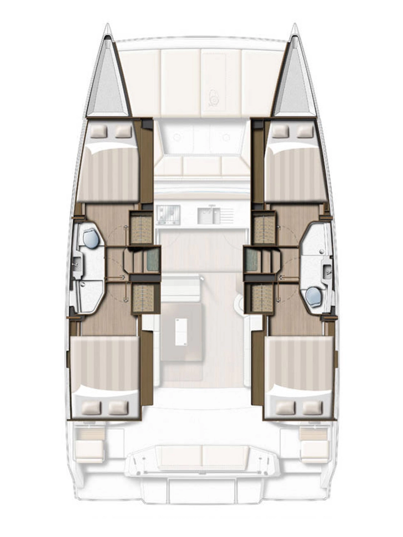 Bareboat Rental Catamaran Bali with a boat licence