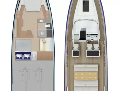 Luxury Yacht rental in Kaštela - Fjord Fjord 41 XL