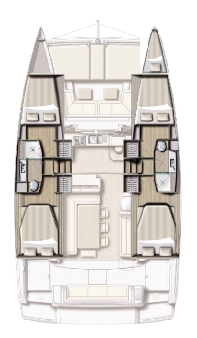 Yacht charter Deme of Volos cheap Bali 4.2