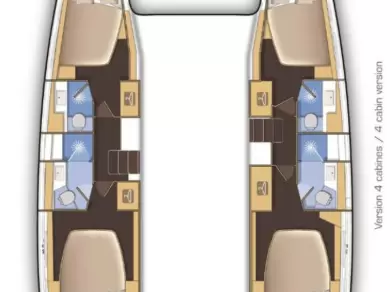 Yacht charter Rogač cheap Lagoon 42