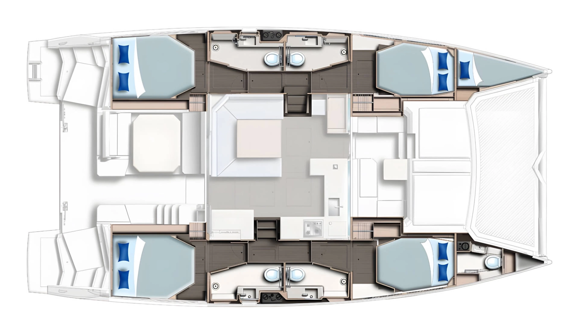 Catamaran for rent Can Pastilla at the best price