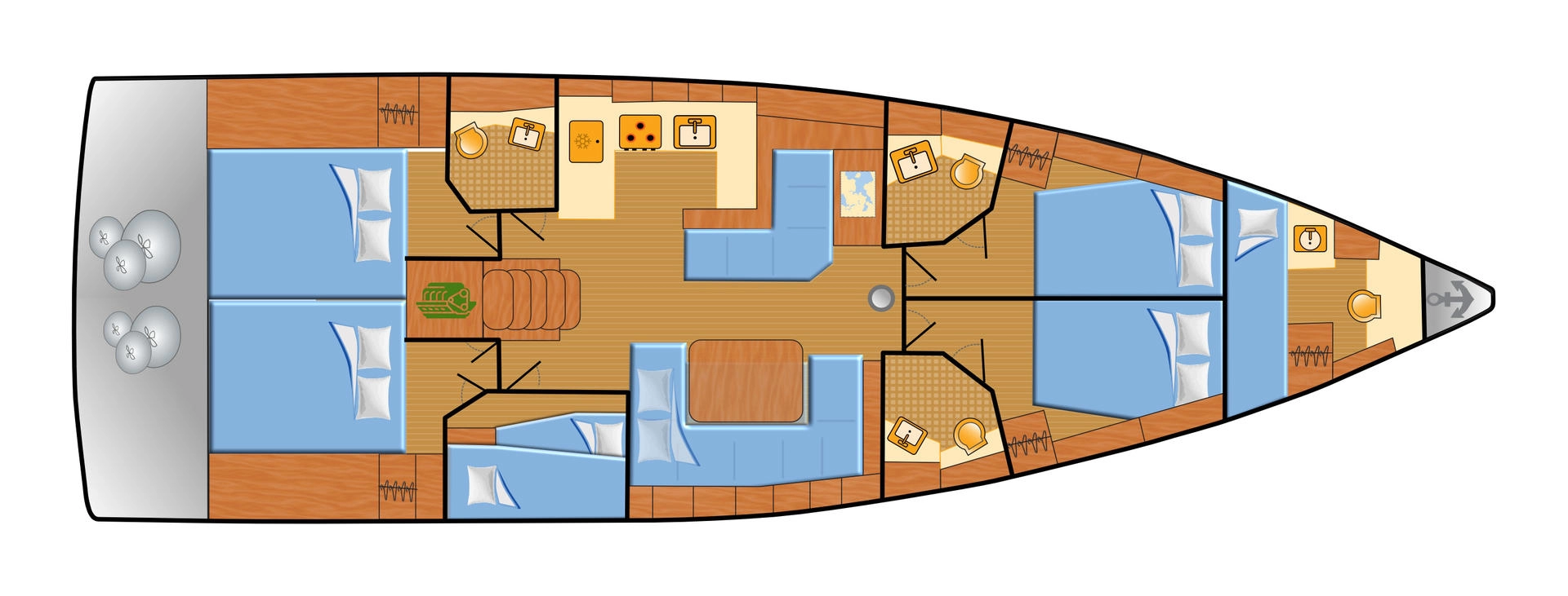 Bénéteau Oceanis 51.1 charter bareboat or captained in  Palma de Mallorca