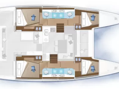 Catamaran for rent Alimos at the best price