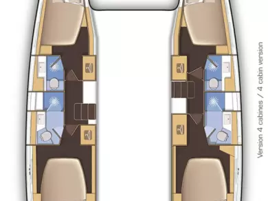 Lagoon Lagoon 42 charter bareboat or captained in  Alimos