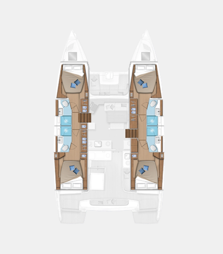 Catamaran for rent Alimos at the best price