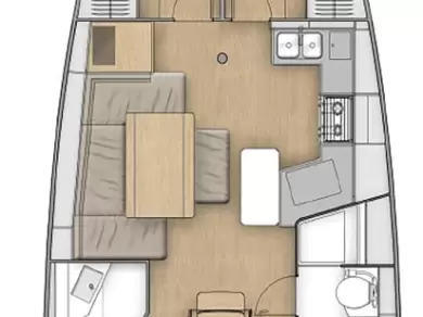 Yacht charter Alimos cheap Oceanis 40.1