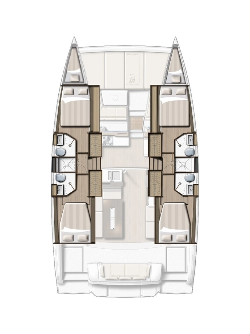 Yacht charter Gouvia cheap Bali 4.2