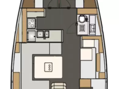 Elan Impression 50 charter bareboat or captained in  Split