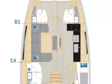 Sailboat rental in Fethiye - Hanse Hanse 460