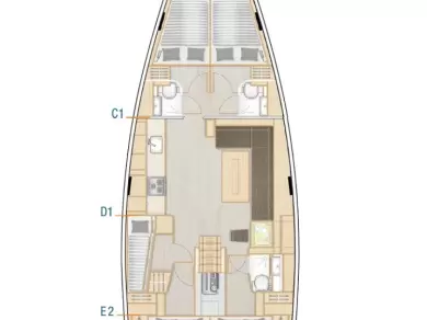 Boat rental Hanse Hanse 508 in Fethiye on Samboat