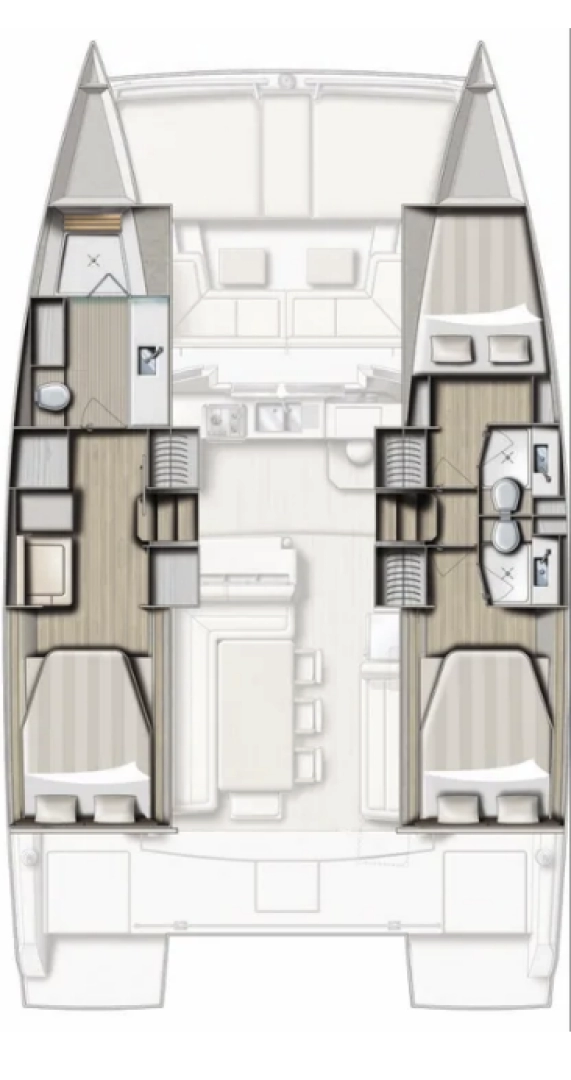 Catamaran for rent Kaštela at the best price