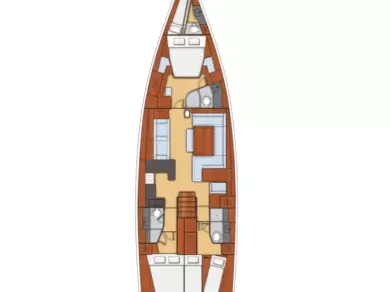 Sailboat rental with or without captain Bénéteau Kaštela