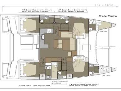 Rent a Dufour Dufour Catamarans 48 Sail Pirovac