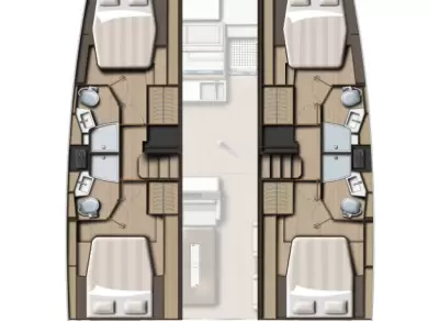 Catamaran rental with or without captain Bali Bodrum