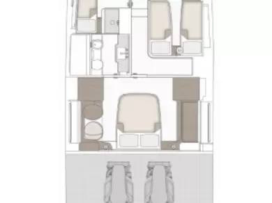 Luxury Yacht rental with or without captain Azimut Sukošan