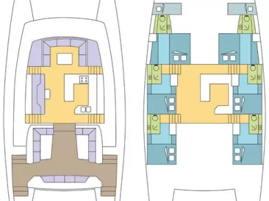 Catamaran for rent Seget Donji at the best price
