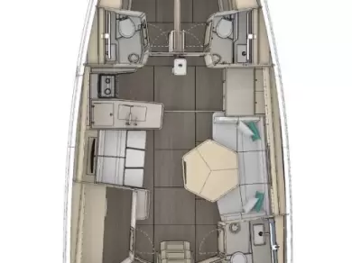 Yacht charter Seget Donji cheap Dufour 48