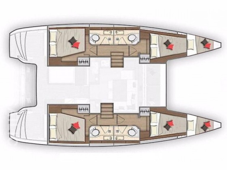 Yacht charter Castellammare del Golfo cheap Lagoon 40