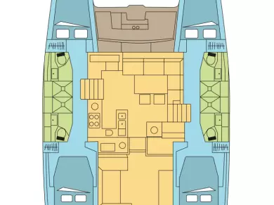 Boat rental Lagoon Lagoon 450 in Saint George's on Samboat