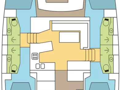 Rent a Lagoon Lagoon 450 Sport Top Marsh Harbour