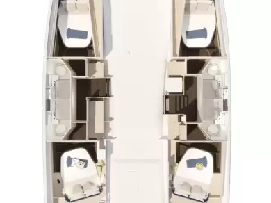Catamaran rental in Pula - Fountaine Pajot Fountaine Pajot FP 44 Quatuor - 4 + 2 cab.