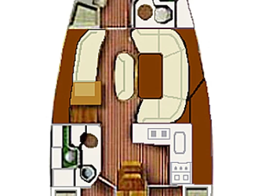 Yacht charter Betina cheap Sun Odyssey 40