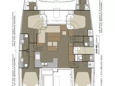 Dufour Dufour Catamarans 48 Sail in Kaštela on SamBoat