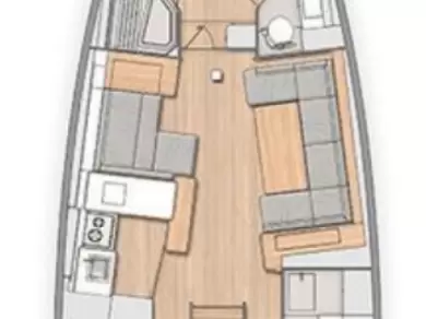 Sailboat for rent Kaštela at the best price