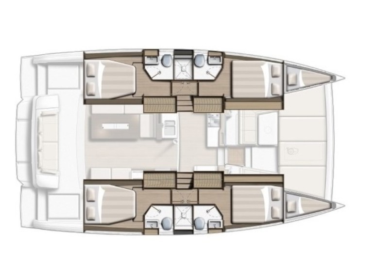 Yacht charter Lefkáda cheap Bali 4.2
