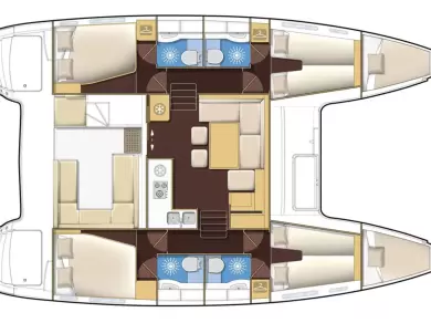 Catamaran for rent Alimos at the best price