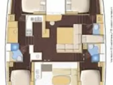 Yacht charter Corazón de Jesús Island cheap Lagoon 500