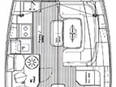 Bareboat Rental Sailboat Bavaria with a boat licence