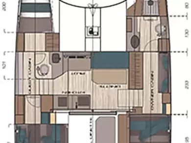 C-CATAMARANS C Cat 37 charter bareboat or captained in  Portisco