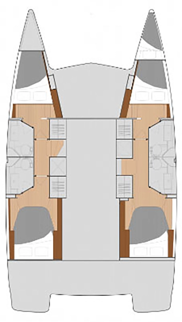 Catamaran rental in Paros (Island) - Fountaine Pajot Isla 40