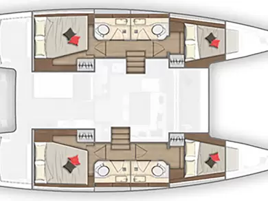 Yacht charter Alimos cheap Lagoon 40