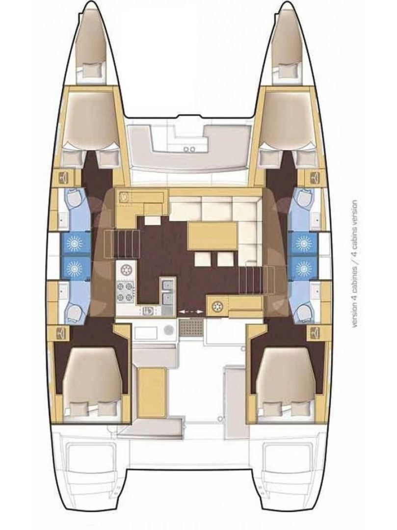 Catamaran for rent Nydri at the best price