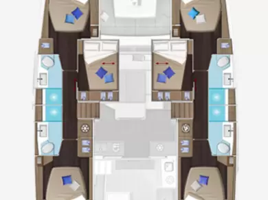 Catamaran rental with or without captain Lagoon Road Town