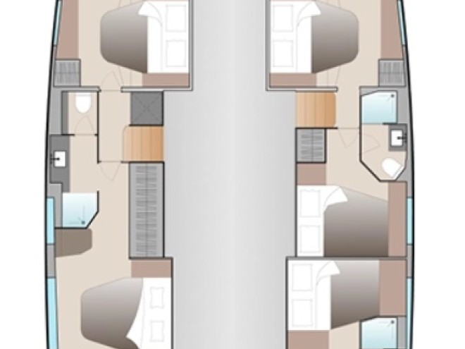 Fountaine Pajot Aura 51 in Belize City on SamBoat