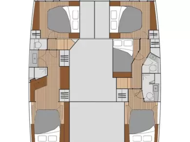 Catamaran rental in Frenchtown - Fountaine Pajot Saba 50