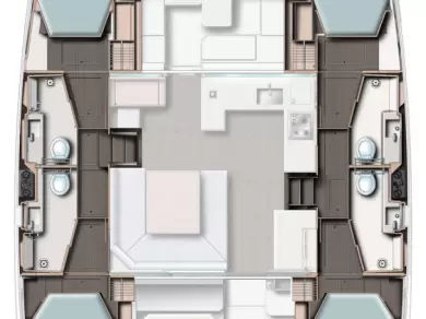 Catamaran rental with or without captain Leopard Catamarans / Robertson & Caine Belize City