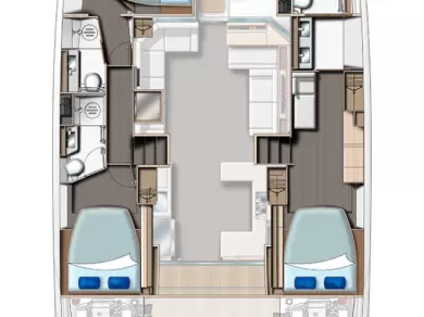 Motorboat rental with or without captain Leopard Catamarans / Robertson & Caine Eden Island
