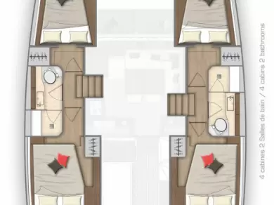 Yacht charter Ao Po cheap Lagoon 40