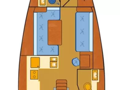 Sailboat rental in Flensburg - Dufour Dufour 40E