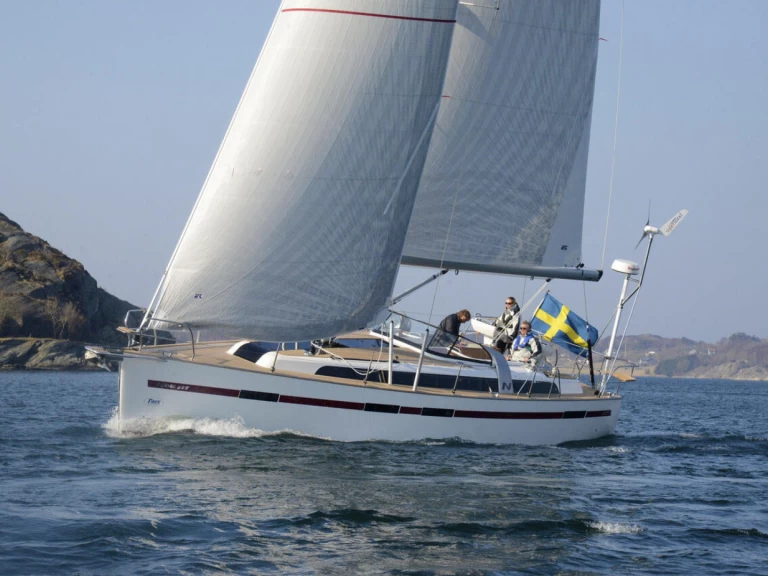Najad, Yachts of Sweden Najad N395 AC charter bareboat or captained in  Heiligenhafen