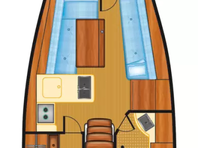 Yacht charter Heiligenhafen cheap Oceanis 31