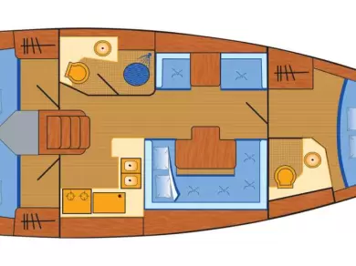 Sailboat for rent Barth at the best price