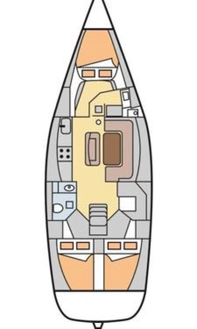 Sailboat rental in Fethiye - Dufour Dufour 425 Grand Large