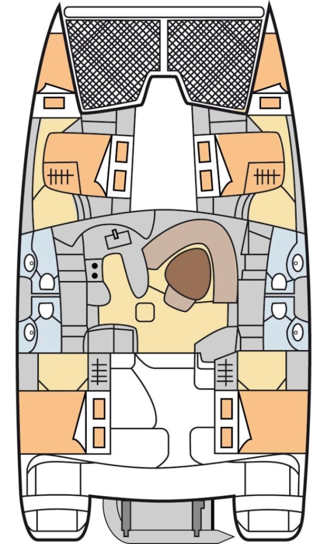 Boat rental Leopard Catamarans / Robertson & Caine Leopard 4300 in Fethiye on Samboat