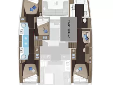 Catamaran rental in Road Town - Lagoon Lagoon 51